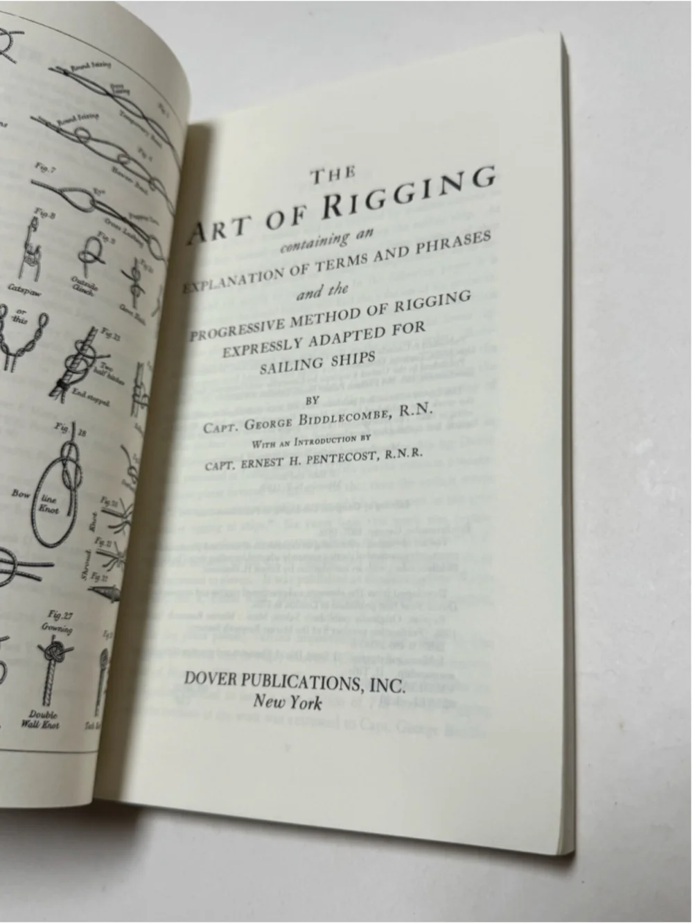 The Art of Rigging by George Biddlecombe (1990, Dover Books, Paperback)